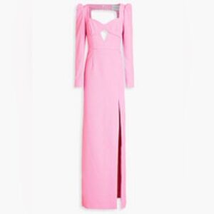 REBECCA VALLANCE | Jaclyn open-back cutout cloqué gown